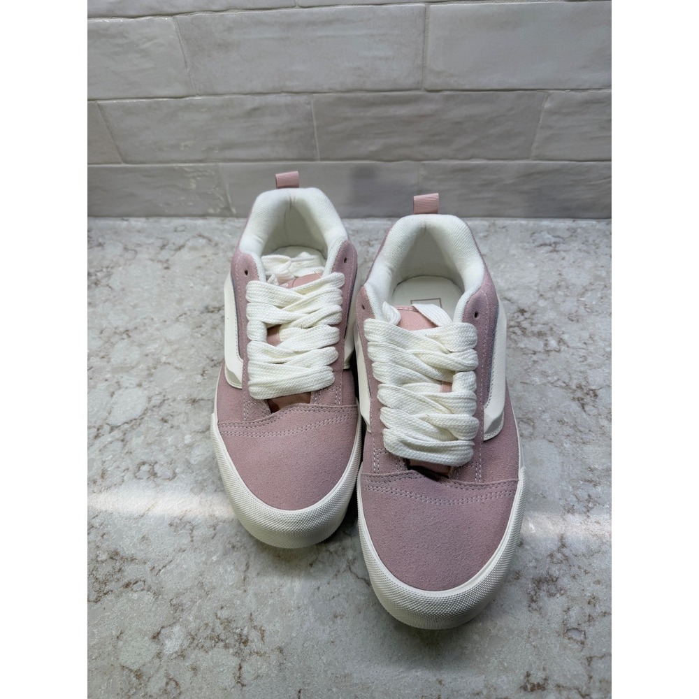 Vans Old Skool Sepia Rose Pink Suede Chunky Skate Shoes, Womens 10, NWT